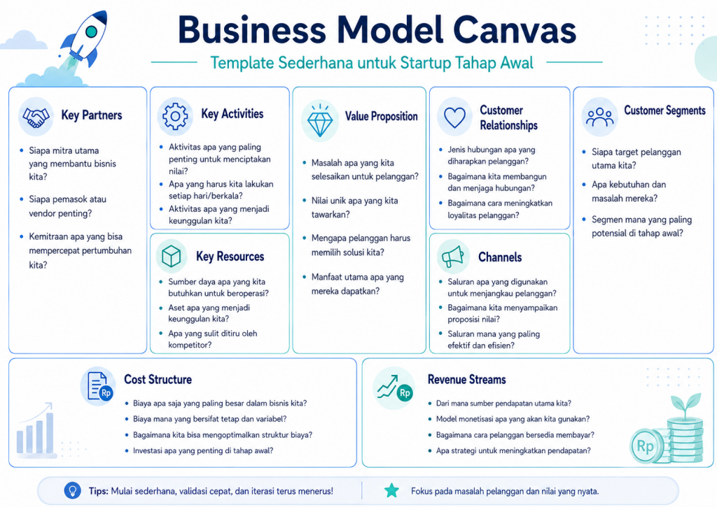 9 Blok Dalam Business Model Canvas